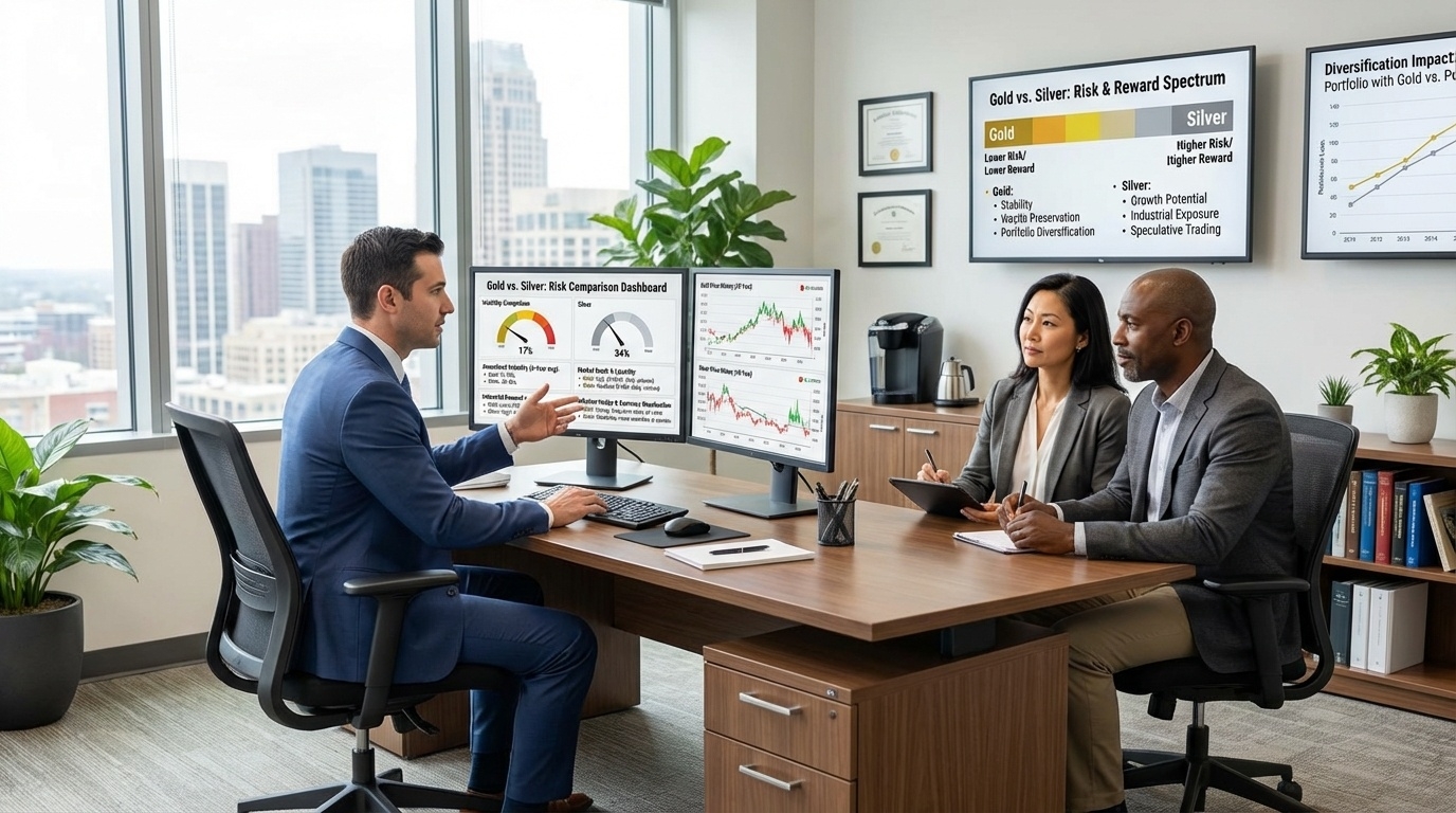 Gold vs Silver Risk: Key Differences for Investors