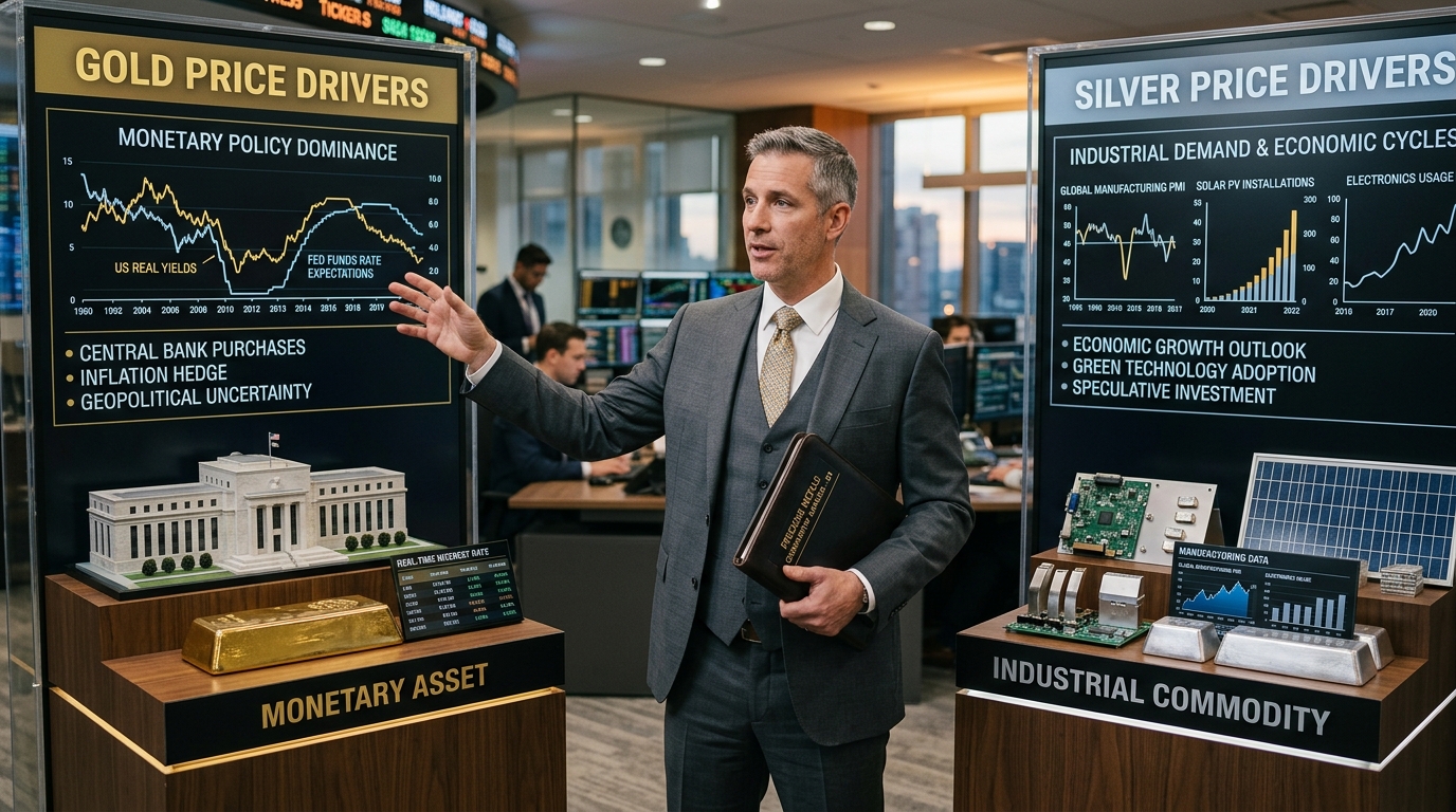 Gold Vs Silver Prices: What Drives Market Movements
