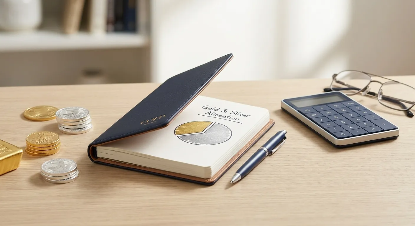 Beyond Diversification: Strategic Gold & Silver Portfolio Allocation for New Investors