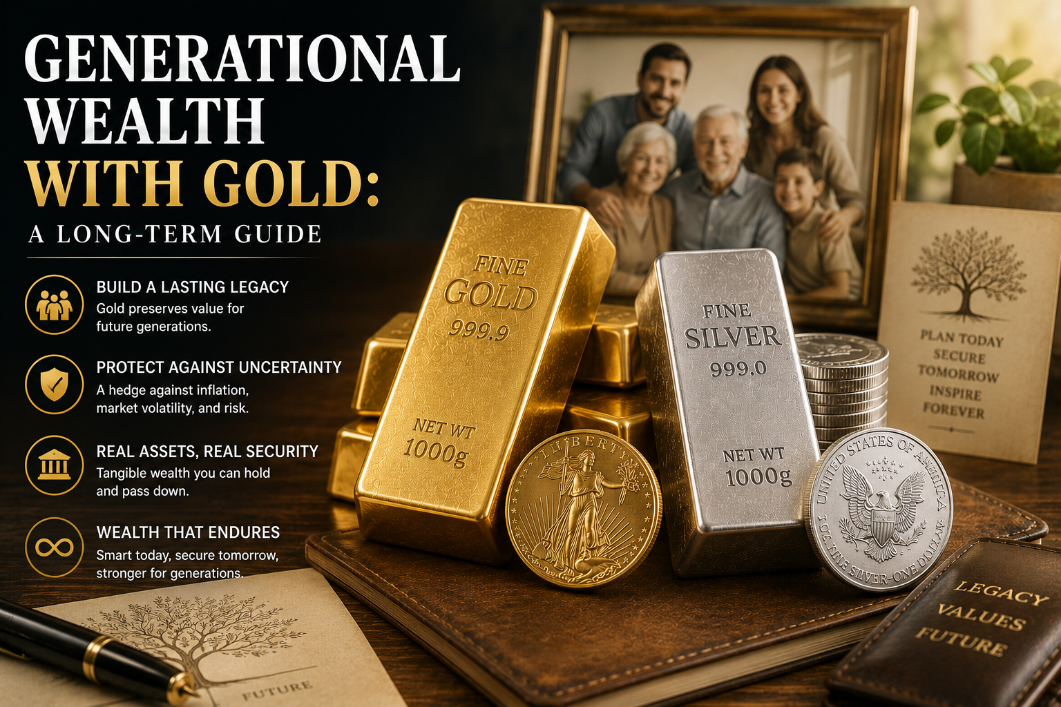 Generational Wealth With Gold: A Long-Term Guide