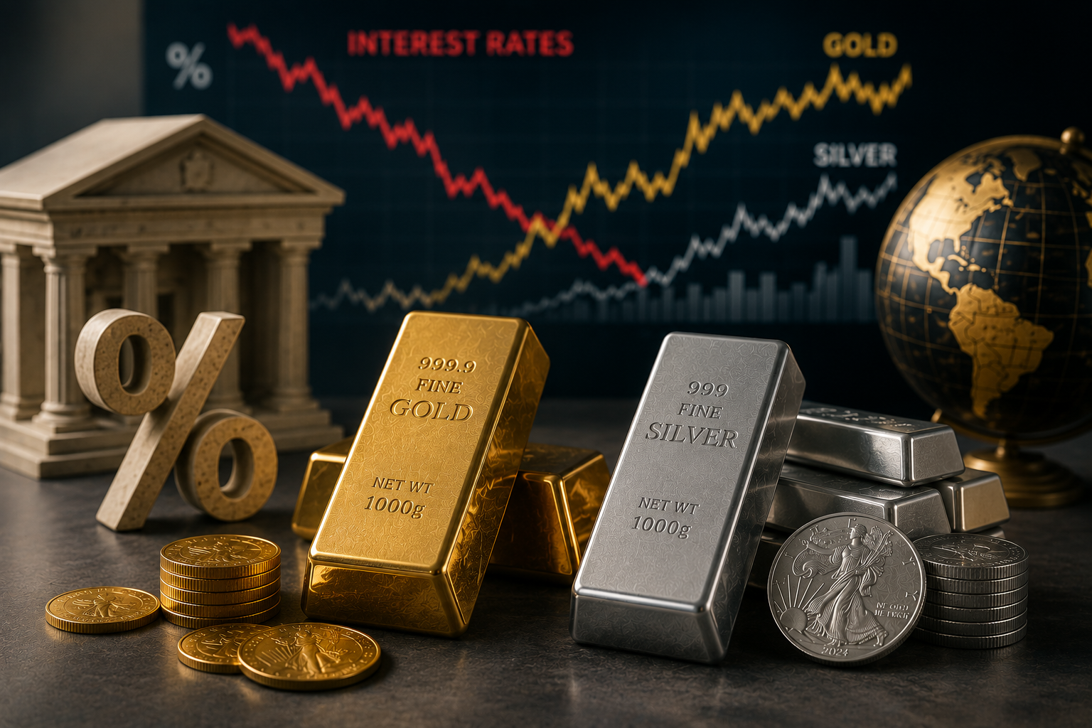 Interest Rates and Gold: How Rates Affect Prices