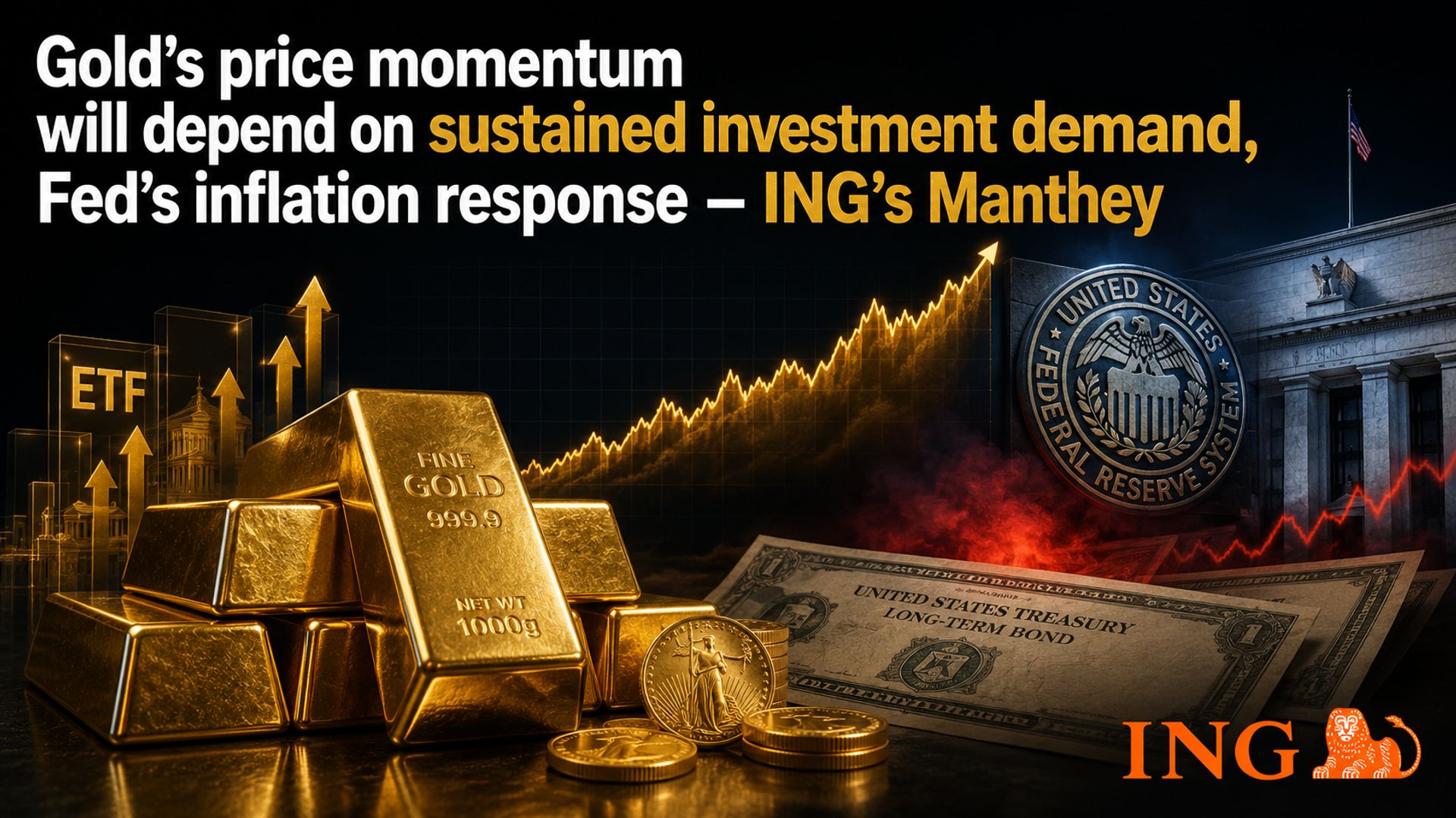 Gold’s price rally will depend on sustained investment demand, Fed inflation response