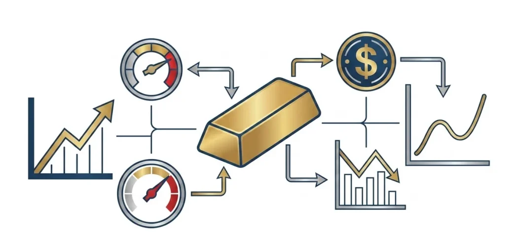 Silver Price Gold: Visualizing gold's link to economic indicators like market trends, currency value, and financial performan